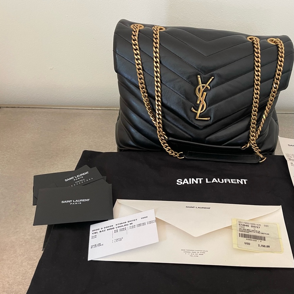 YSL - SAINT LAURENT SAC MNG LOULOU M Bag